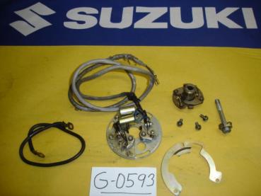 Suzuki GS 1000, 4-Zyl., Bj.78, Zündplatte komplett mit Halter, Vorschubregler und Schrauben