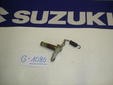 SUZUKI GSX 750 EF, Bj. 85, Fußbremsachse komplett