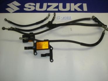 SUZUKI GSX 750 EF, Bj. 85, Bremsleitungen vorne komplett