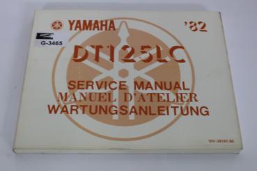Yamaha DT125LC, (82) Wartungsanleitung, service manual