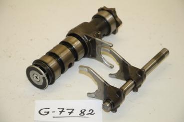 Preview: Kawasaki Z750E, KZ750E, 80-82, Schaltgabel mit Schaltwalze