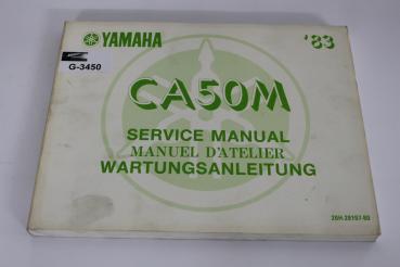 Yamaha CA50M, (83) Wartungsanleitung, service manual