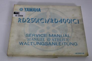 Yamaha RD250(C)/RD400(C), (76) Wartungsanleitung, service manual