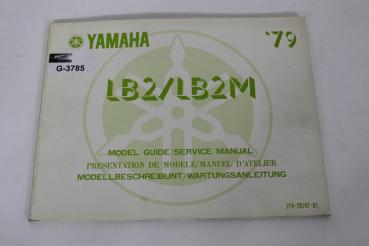 Yamaha LB2/LB2M, Ergänzung zur Wartungsanleitung, Supplementary Service Manual