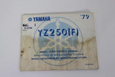 Yamaha YZ250F, (79) Modellbeschreibung, Wartungsanleitung, Model Guide, Service Manual