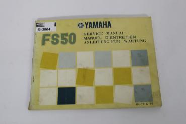 Yamaha FS50, Wartungsanleitung, service manual