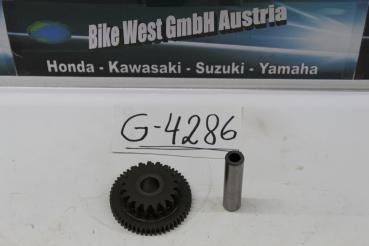 Suzuki GS500E GM51B, (89-00) Starterzwischenrad, Gear, starter idle (NT:55/19)