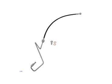 Bremsschlauch vorne links Aixam 16-20 ohne ABS