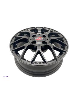 Preview: Felge 4,5Jx14 ET10 LK4x100 Alu, schwarz matt