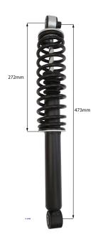 Stoßdämpfer hinten Chatenet CH26 V2, CH39, CH40