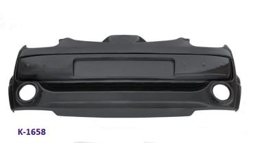 Stoßstange vorne mit Nebelscheinwerfer Ausschnitt, Aixam Crossline, City, Scouty