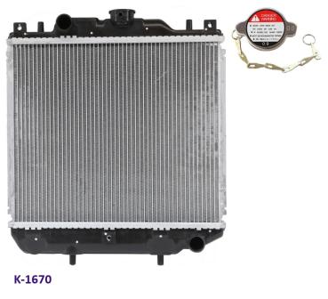 Kühler mit Deckel für Aixam 400, 721, 741