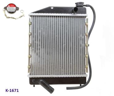 Kühler mit Deckel Microcar Virgo, MC1, MC2, Lyra, Bellier Atoll, Divane, Chatenet Stella,