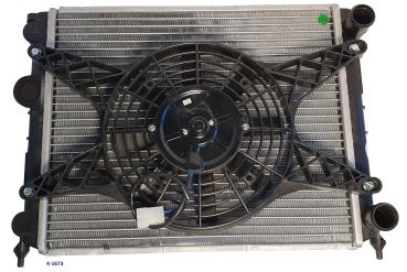 Preview: Kühler mit Lüfter für Ligier JS50, Microcar M.GO 2-5/ Due 2