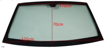 Windschutzscheibe Microcar Due 2/Due 3