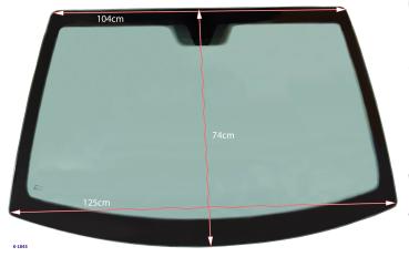 Windschutzscheibe Microcar M.GO 3/4
