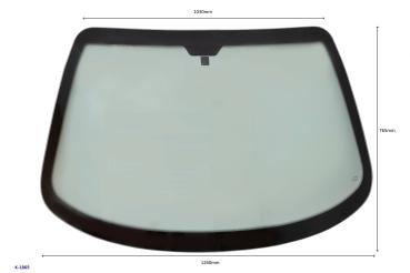 Windschutzscheibe getönt Ligier JS60