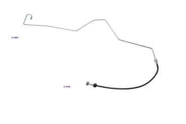 Bremsschlauch vorne rechts Aixam 2024- ohne ABS