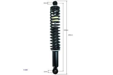 Stoßdämpfer JDM Aloes / Roxsy hinten