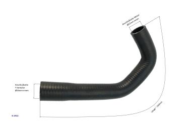 Kühlerschlauch von Y-Verteiler zu Motor Aixam (Z482) 2016-2024