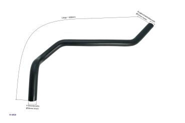Kühlerschlauch von Y-Verteiler zu Ausgleichsbehälter Aixam (Z482) 2016-2024