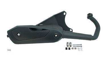 Auspuff Silent Pro Scooter 50 Piaggio Vespa ET2, LX 50, S 50, Sfera 50, Zip 50 bis 1994, Quartz 50