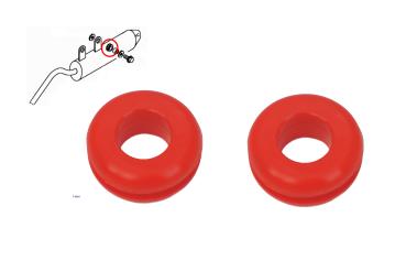 Auspuffendtopf Silentblock-Set Beta RR 50/125