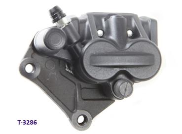 Bremssattel OEM (Grimeca) vorne 25mm silber Yamaha DT 50 SM ab 2007, Malaguti XSM ab 2007