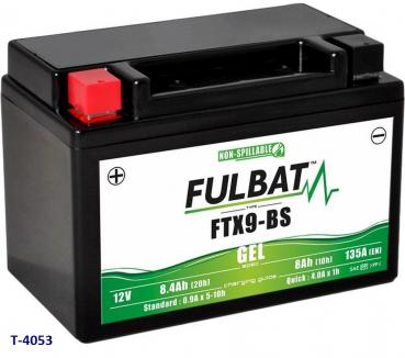 Batterie 12 Volt 8Ah FTX9-BS GEL (150x87x105)