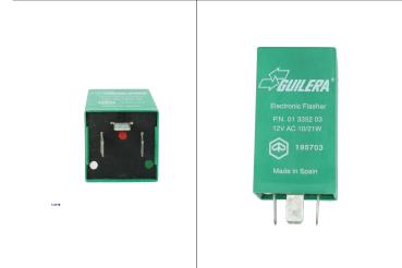 Blinkerrelais Rieju RR bis 2003, Vespa PK 3-Anschlüsse