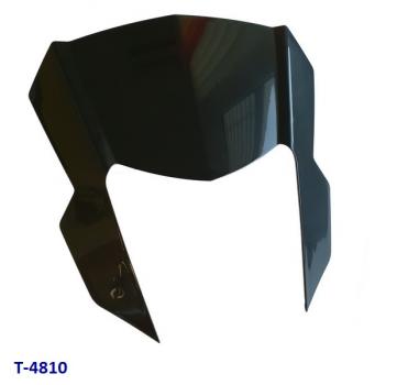 Scheinwerfer Maske Derbi Senda, Aprilia RX/SX schwarz 18-