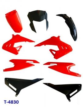 Verkleidungskit rot-schwarz Aprilia RX-SX 50 E4 2018-