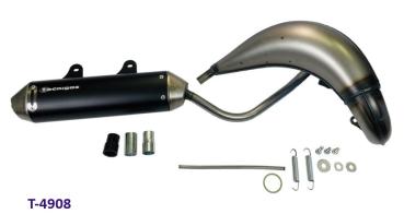 Sportauspuff E-NOX EVO Steel Euro4 Rieju MRT 50