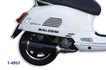 Auspuff „Malossi“ RX Vespa GTS / GTV schwarz