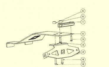 Preview: Kotflügel hinten kurz, schwarz matt aus Metall mit getönten Rücklicht für Rieju MRT
