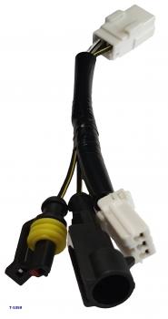 Kabel Adapter für Blinkerkitumrüstung LED hinten getönt für Vespa GTS125/300 bis 2018, mit dynamischen LED Lauflicht