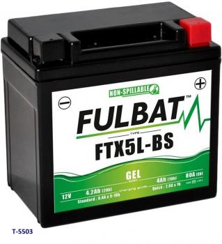 Batterie 12 Volt 4Ah FTX5L-BS GEL (113x70x105)