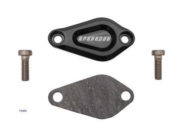 Ölpumpenabdeckung VOCA schwarz für Minarelli AM6, Derbi EBE, EBS, D50B
