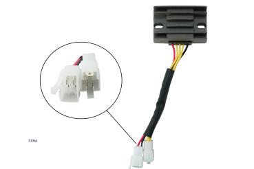 Spannungsregler Scooter 50 5-Polig Peugeot Kisbee, Streetzone, Django