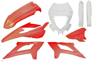 Verkleidungskit Beta RR125/200 2020- rot-weiß