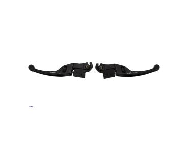 Hebelkit kurz Alu schwarz verstellbar Vespa GTS 2023-