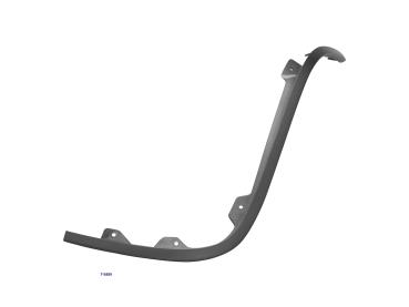 Beinschildleiste rechts grau Vespa GTS 125/300 2022-