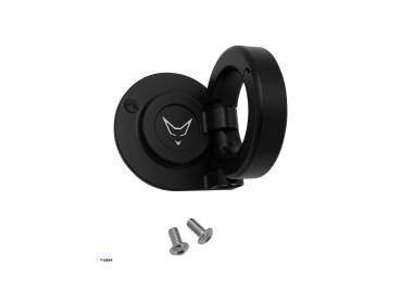 Preview: Gepäckhaken schwarz CNC Vespa 50-300/ Piaggio 50-300 Racefoxx