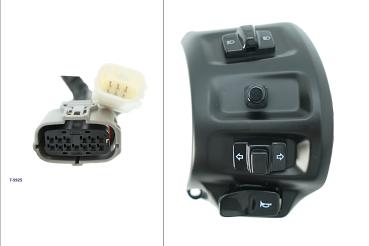 Schaltereinheit links schwarz Vespa GTS 125, 300, 310 Euro 5 /+