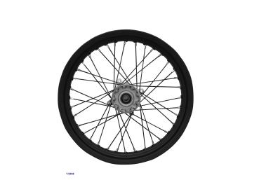 Preview: Felge 17 Zoll vorne, Beta RR50 Motard/Track ab 2017, RR125 ab 2019 schwarz