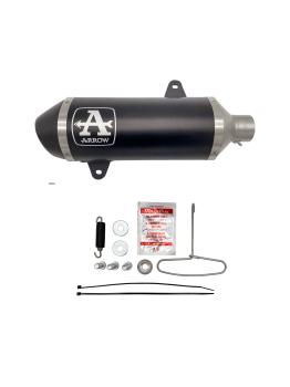 Auspuff Urban Alu schwarz Piaggio Medley 125/150 2021