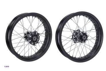 Felge 17 Zoll hinten, scharz, Rieju MRT50 SM