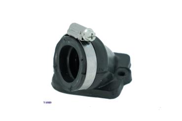 Ansauggummi Motor-Vergaser Scooter Piaggio gewinkelt 30mm