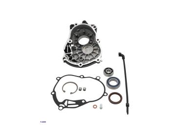 Preview: Getriebedeckel Scooter 125-300 Piaggio schwarz matt