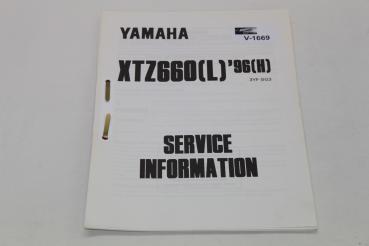 Yamaha XTZ660(L) 96, 3YF-SG3, Service Information, Stand 12/95
